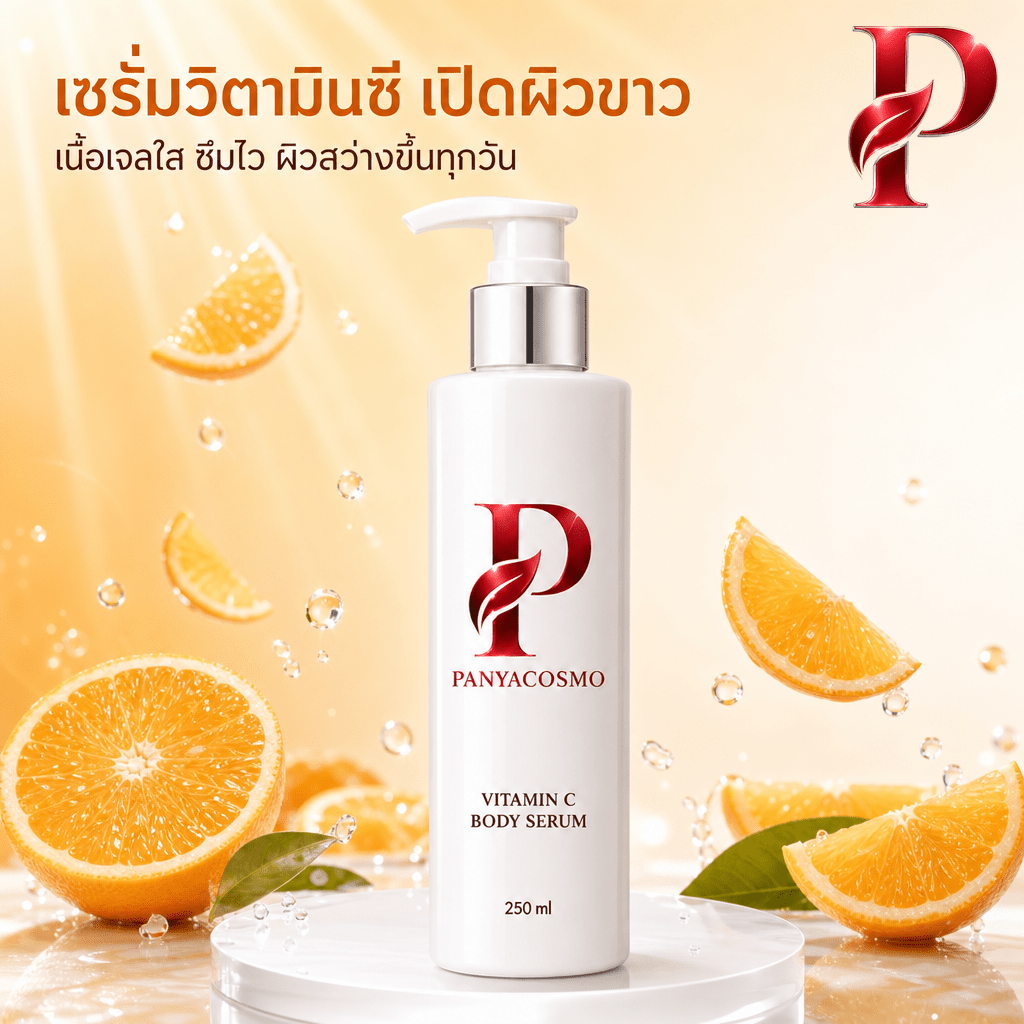 ปัญญาคอสโม วิตามินซี บอดี้ เซรั่ม (เนื้อบัลค์ OEM)