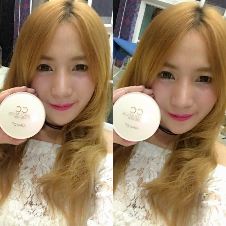 Wholesale Cosmetics Ainuo CC 24 Isolation Powder Cream ซีซี คุชชั่น A445