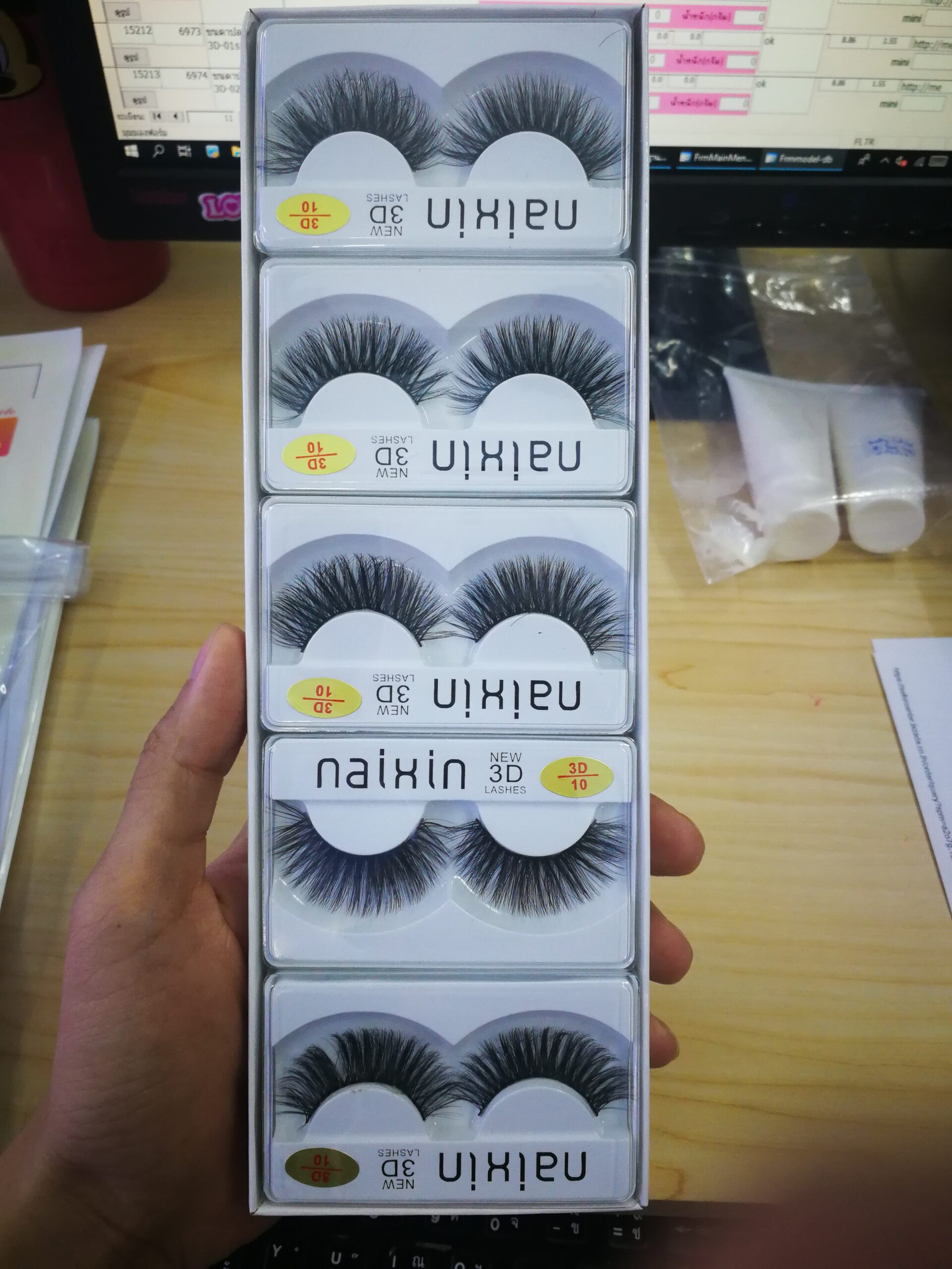 ขายปลีก-ส่ง ขนตาปลอมสวย ขนตาปลอม3มิติ 3D ราคาถูก