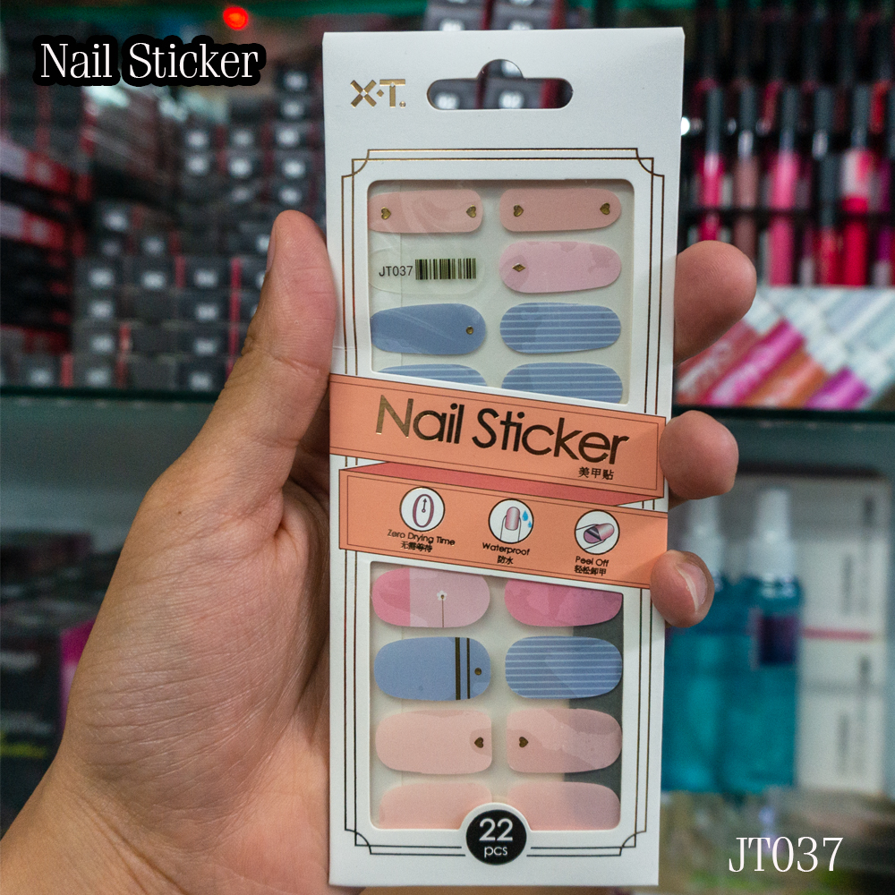 JT037 nail sticker สติกเกอร์เล็บ