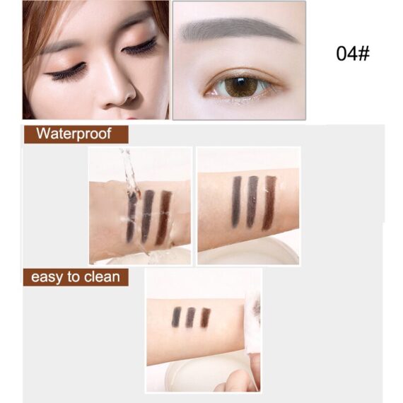 No.5146 Novo Fashion Brow Natur ดินสอเขียนคิ้ว โนโว แบบหมุน มีแปรงปัดคิ้วในตัว แพคสุดคุ้ม!!! พร้อมไส้ดินสอเปลี่ยน 3 แท่ง + บล๊อกคิ้ว 3 ชิ้น ขายเครื่องสำอาง NOVO ราคาถูก