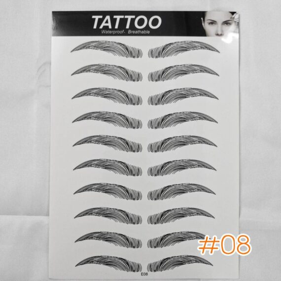 💛Tattoo คิ้ว 3D กันน้ำ 💛 ขนคิ้วปลอม สวยธรรมชาติ ทนทานกันน้ำไม่ต้องเขียนคิ้วทุกวัน - Image 8